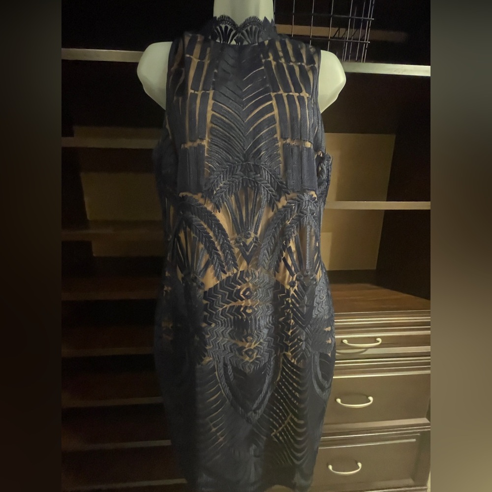 Navy blue dress